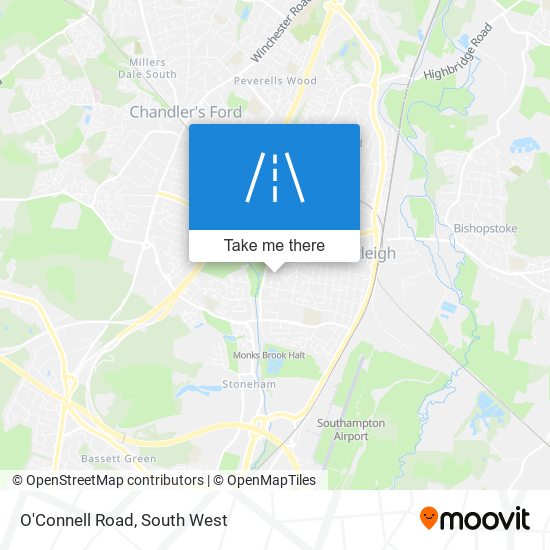O'Connell Road map