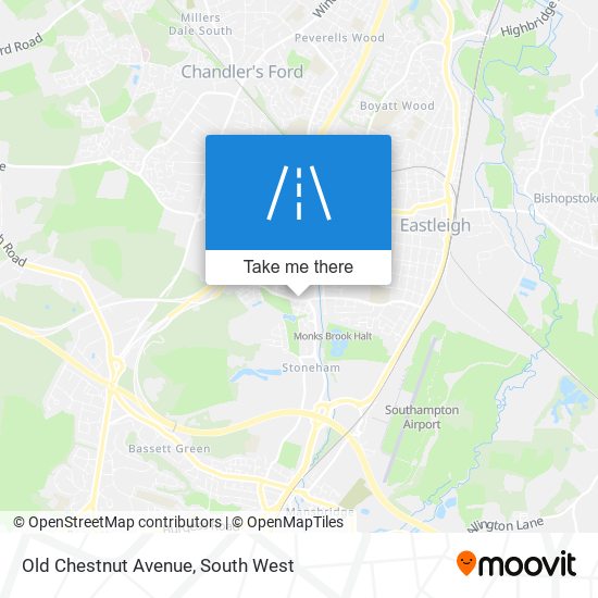 Old Chestnut Avenue map