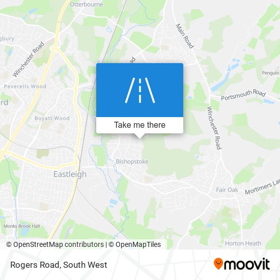Rogers Road map