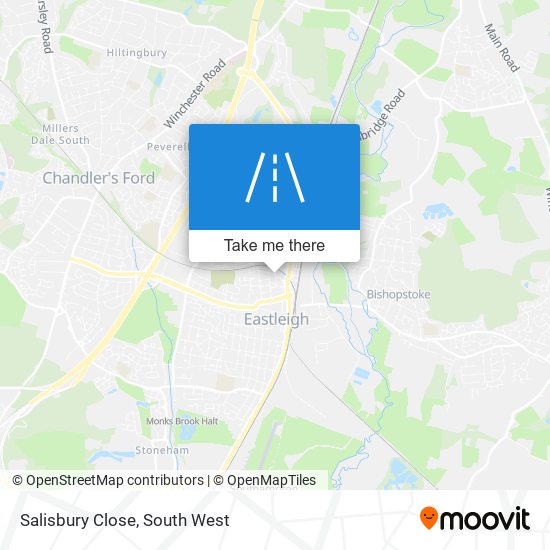 Salisbury Close map