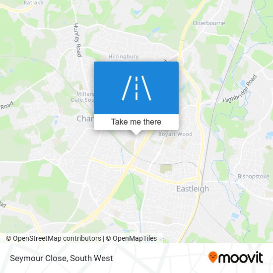 Seymour Close map