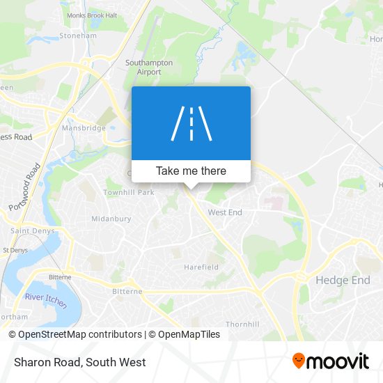 Sharon Road map