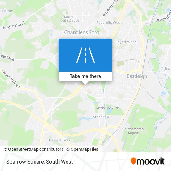 Sparrow Square map