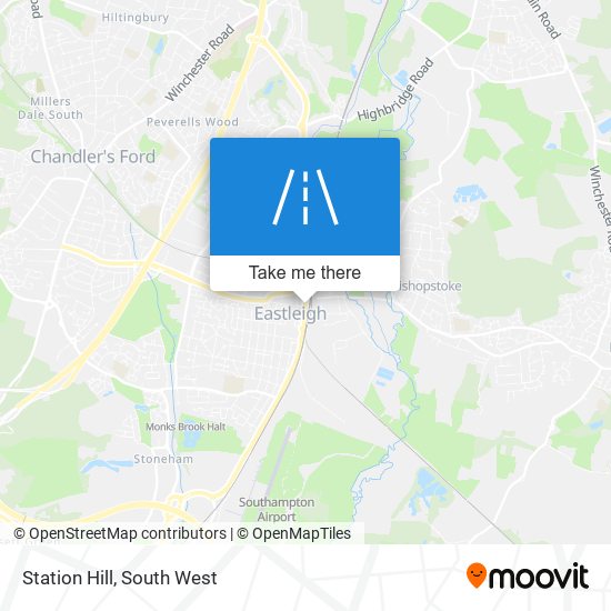 Station Hill map