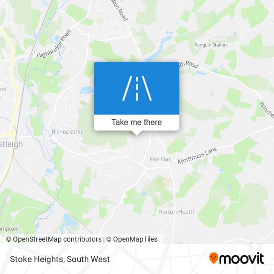 Stoke Heights map