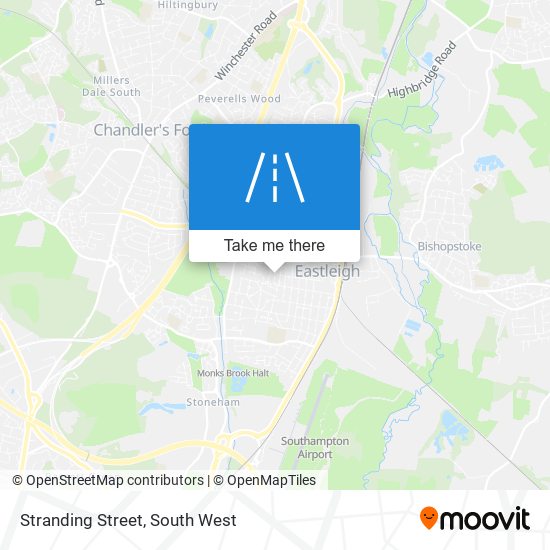 Stranding Street map