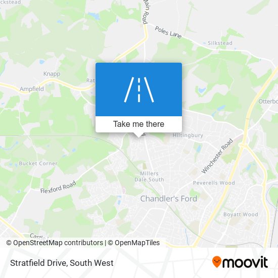 Stratfield Drive map