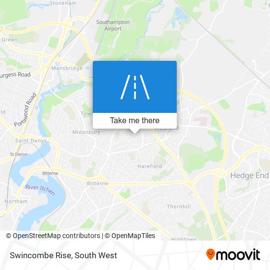 Swincombe Rise map