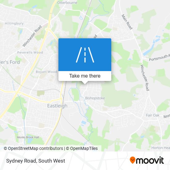 Sydney Road map