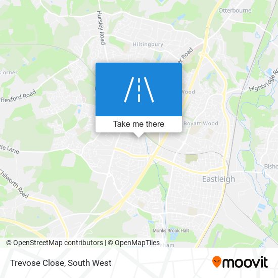 Trevose Close map