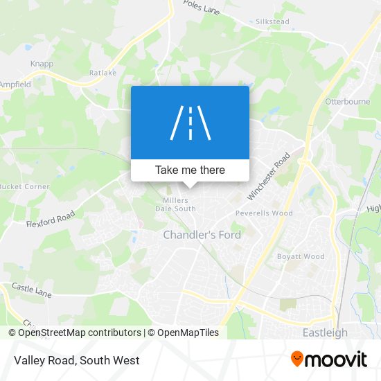 Valley Road map