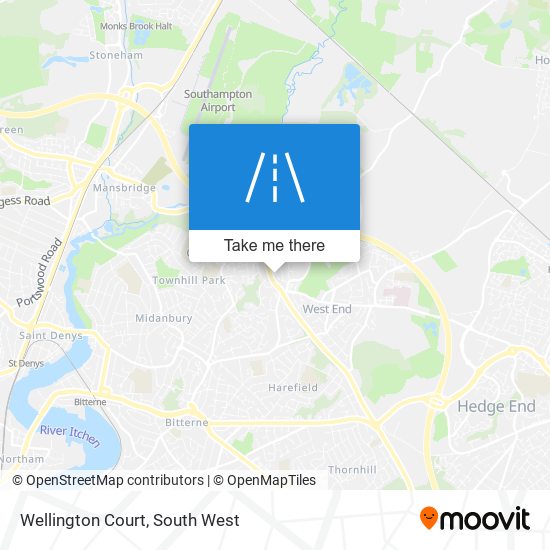Wellington Court map