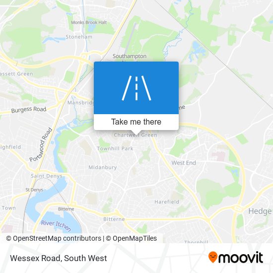 Wessex Road map