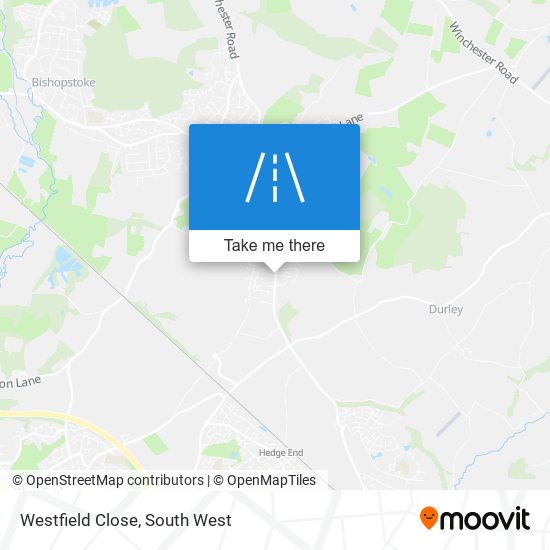 Westfield Close map