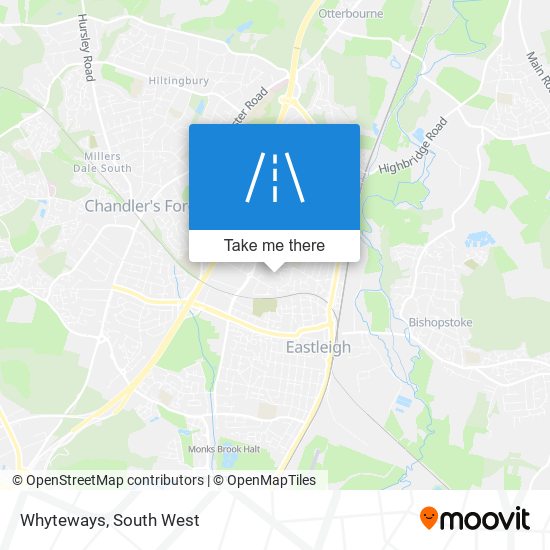 Whyteways map