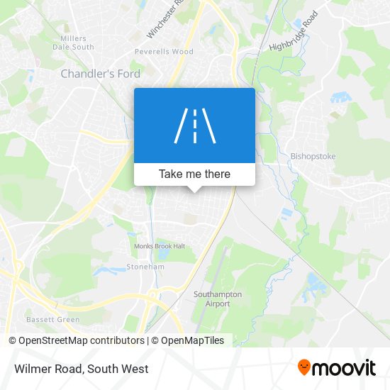 Wilmer Road map