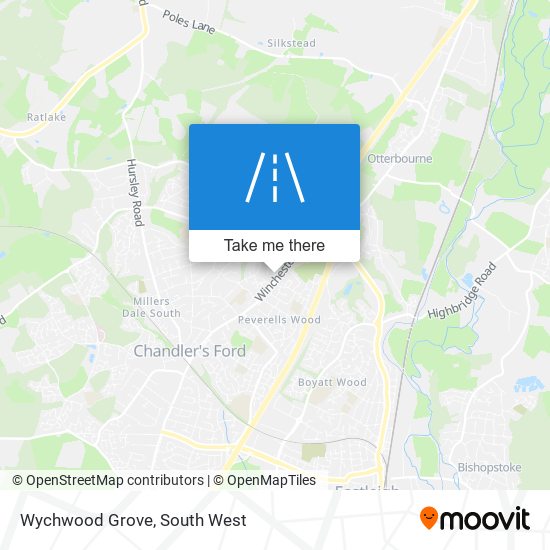 Wychwood Grove map