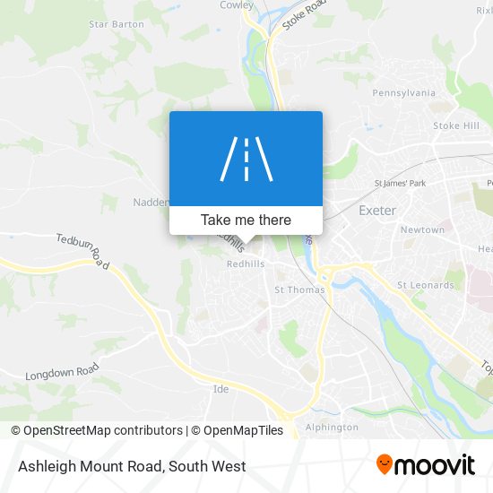Ashleigh Mount Road map