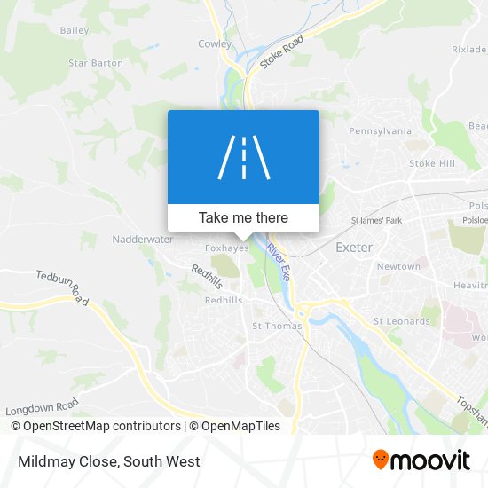 Mildmay Close map