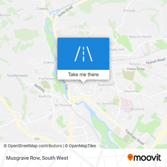 Musgrave Row map