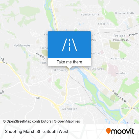 Shooting Marsh Stile map