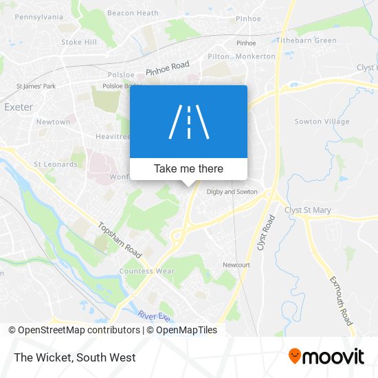 The Wicket map