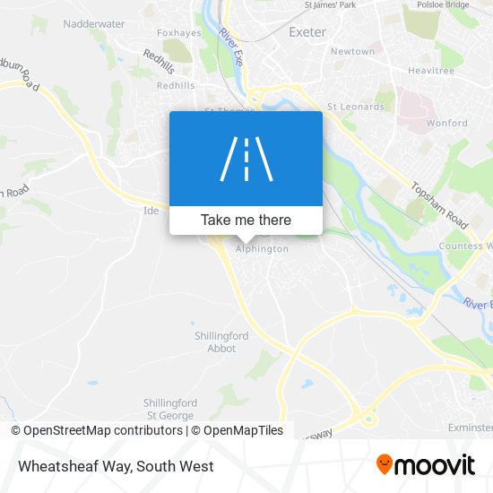 Wheatsheaf Way map