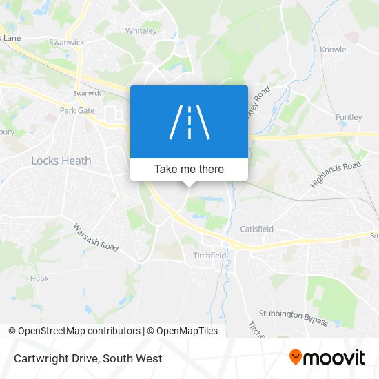 Cartwright Drive map