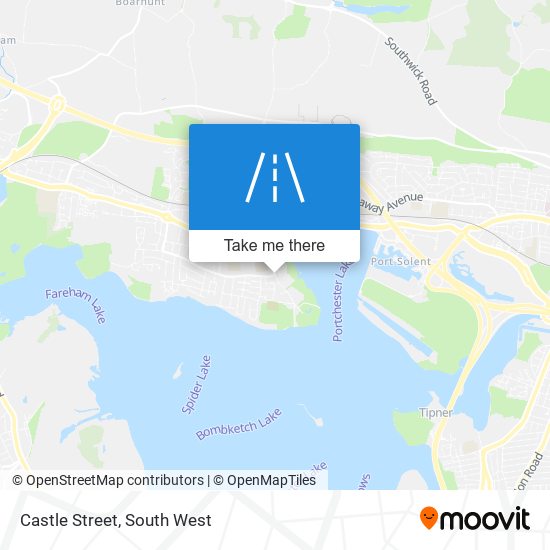 Castle Street map