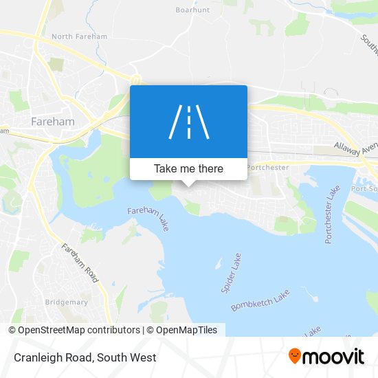 Cranleigh Road map