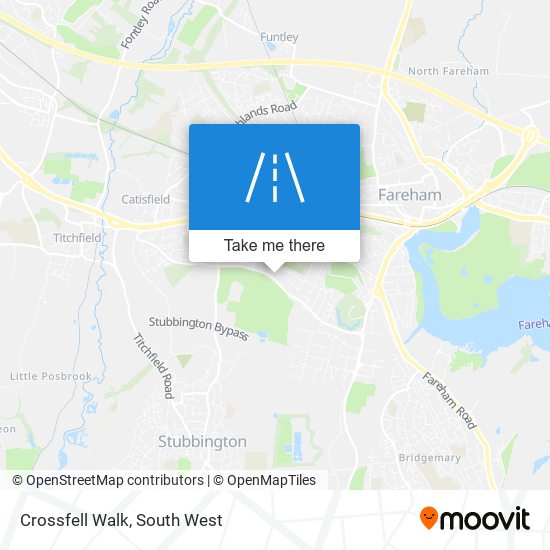 Crossfell Walk map
