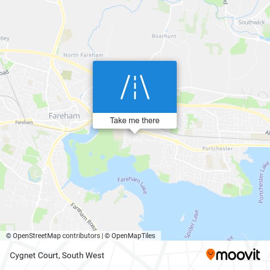 Cygnet Court map
