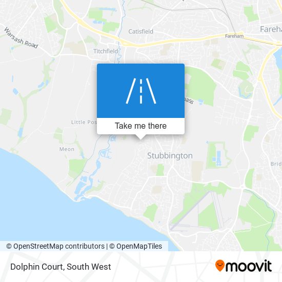 Dolphin Court map