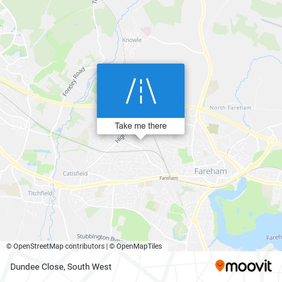 Dundee Close map
