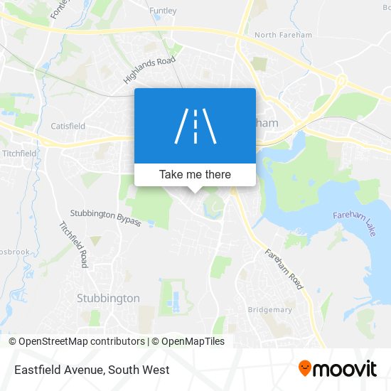 Eastfield Avenue map