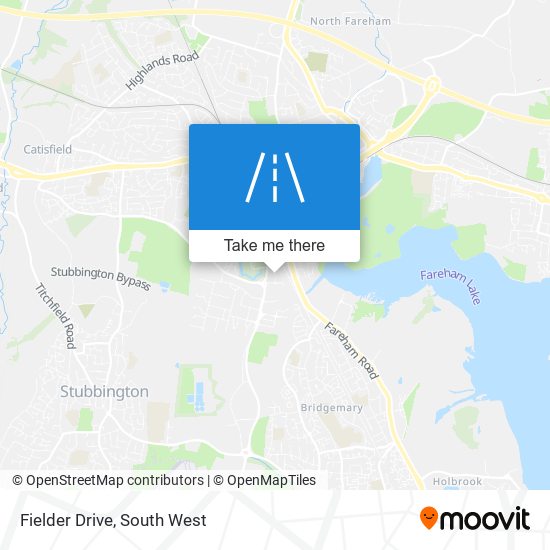 Fielder Drive map