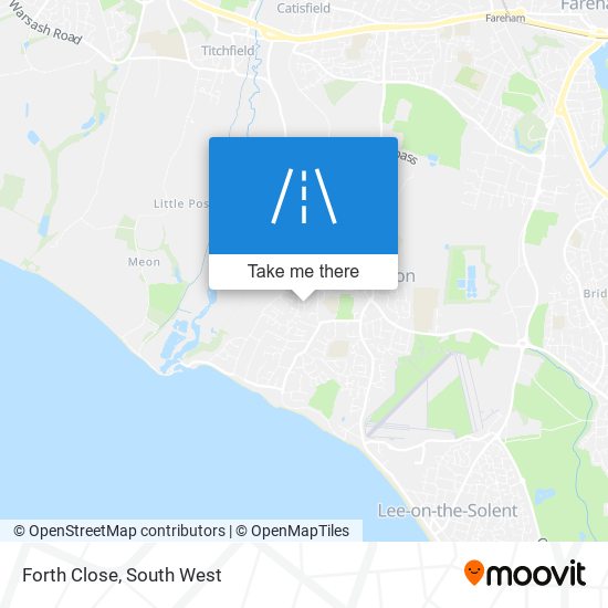 Forth Close map
