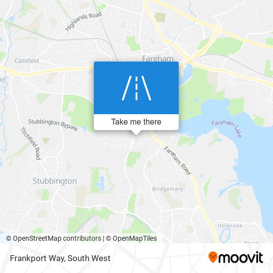Frankport Way map
