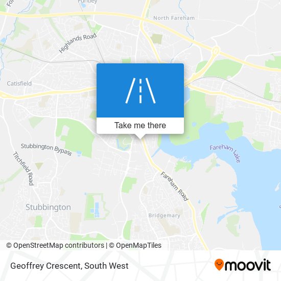 Geoffrey Crescent map