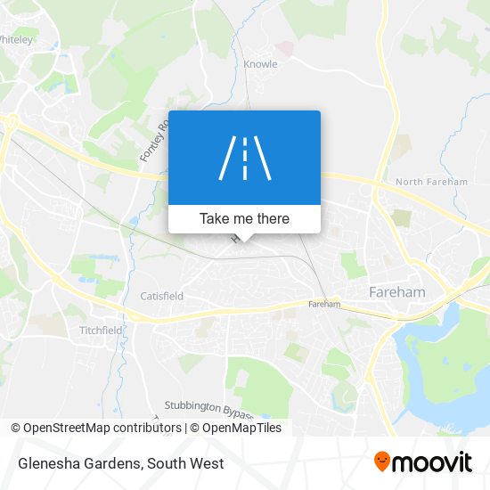 Glenesha Gardens map
