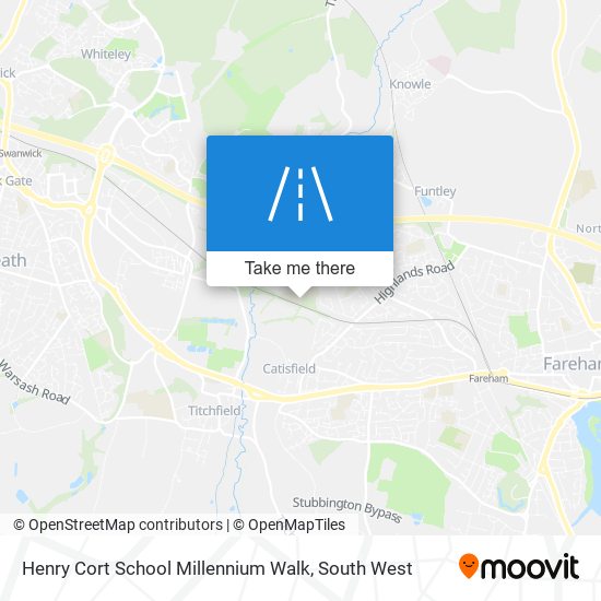 Henry Cort School Millennium Walk map
