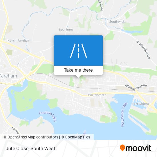 Jute Close map