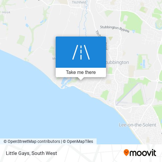 Little Gays map