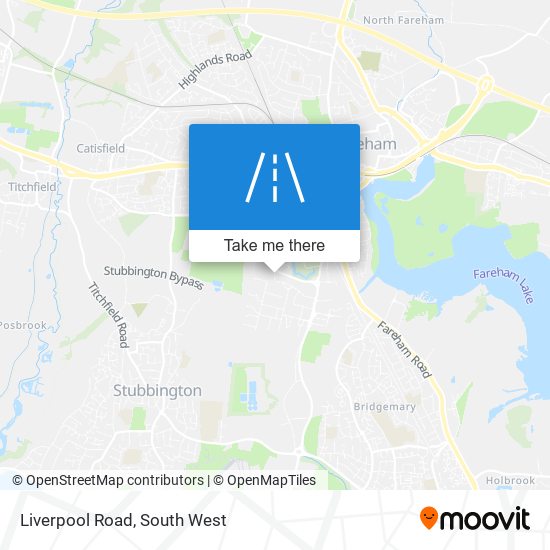 Liverpool Road map