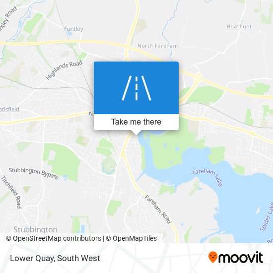 Lower Quay map