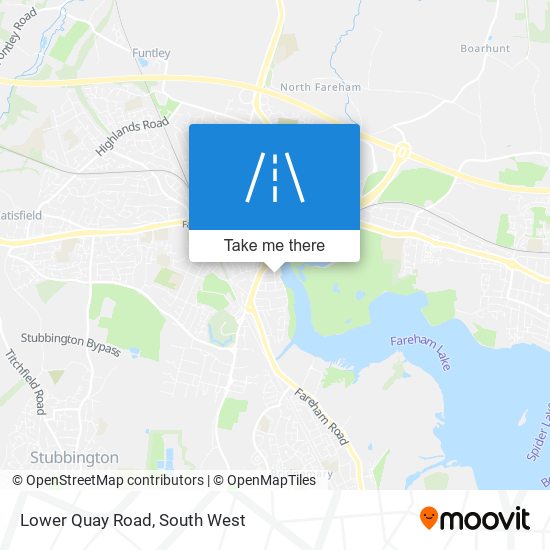 Lower Quay Road map