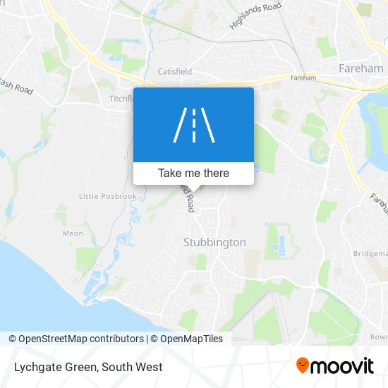 Lychgate Green map