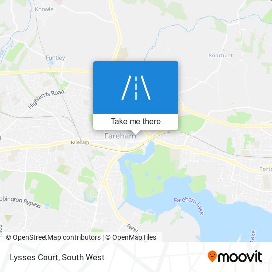 Lysses Court map