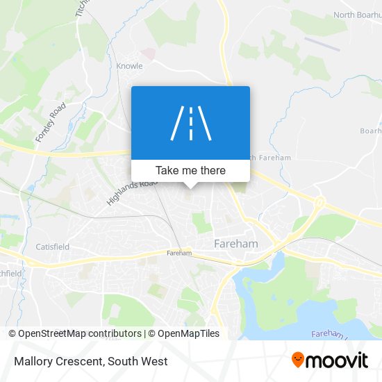 Mallory Crescent map