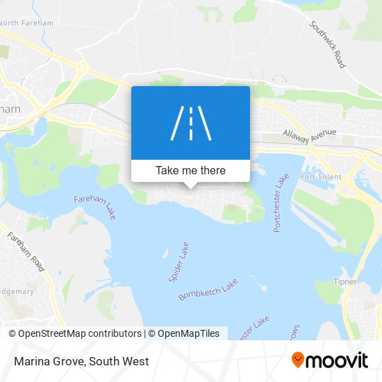 Marina Grove map